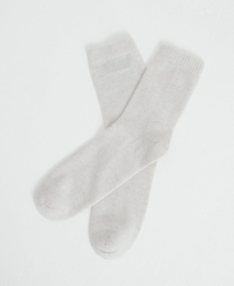 Denner cashmere Socks in Haze
