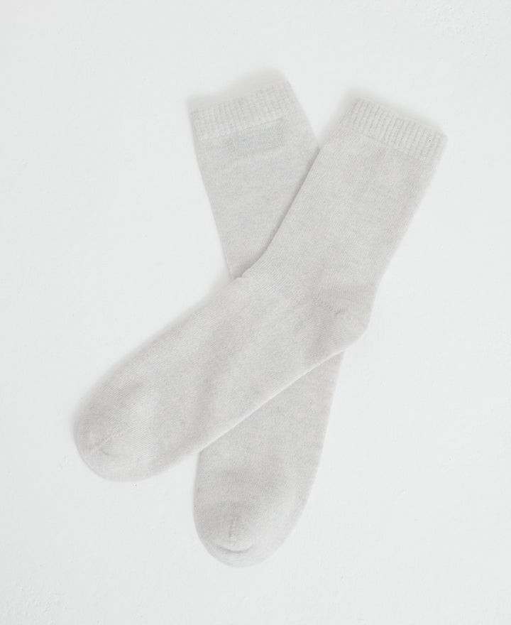 Denner cashmere Socks in Haze