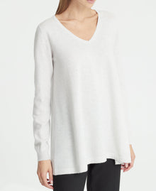 Cashmere V-Neck Tunic