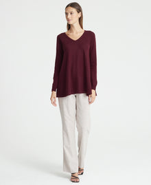 Cashmere V-Neck Tunic