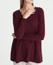 Cashmere V-Neck Tunic