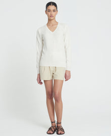 Cashmere V Neck Top