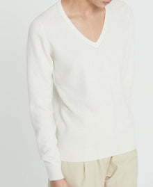 Cashmere V Neck Top