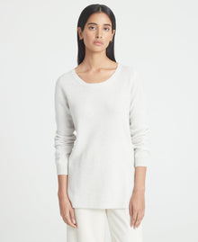 Cashmere Scoop Neck Tunic