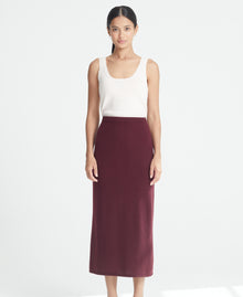 Cashmere Long Skirt