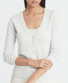 Cashmere V Neck Cardigan