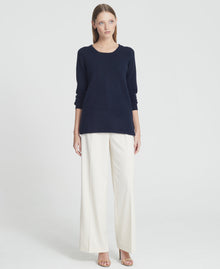 Cashmere Scoop Neck Tunic