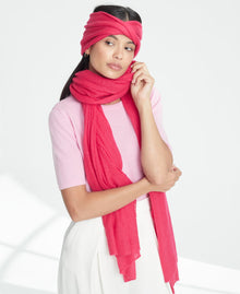 Cashmere Big Knit Scarf