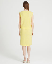 Cashmere Knee Length Skirt