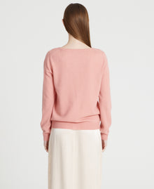 Cashmere Crew Neck Cardigan