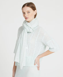 Cashmere Big Knit Scarf