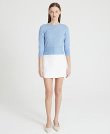 Cashmere Cropped Cardigan