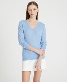 Cashmere V Neck Top