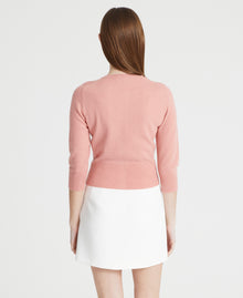 Cashmere Cropped Cardigan
