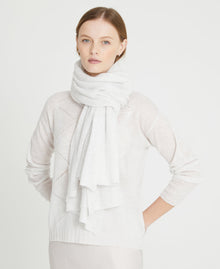 Cashmere Big Knit Scarf