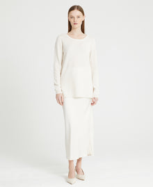 Cashmere Scoop Neck Tunic