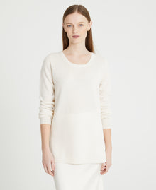 Cashmere Scoop Neck Tunic