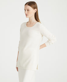 Cashmere Scoop Neck Tunic