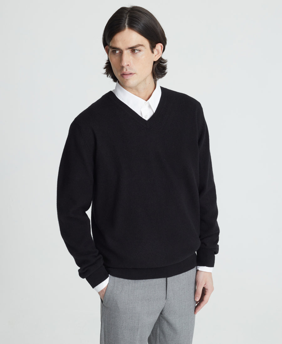 Cashmere Men's V-Neck