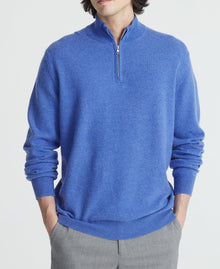 Cashmere Men's Half Zip