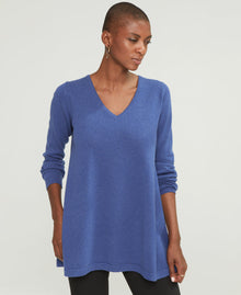 Cashmere V-Neck Tunic
