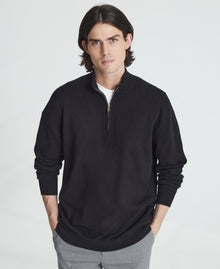 Cashmere Men's Half Zip
