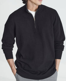 Cashmere Men's Half Zip