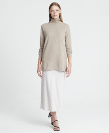 Cashmere Roll Neck Tunic