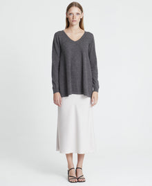Cashmere V-Neck Tunic