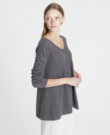 Cashmere V-Neck Tunic