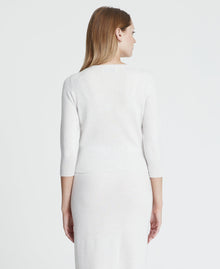 Cashmere Cropped Cardigan