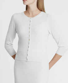 Cashmere Cropped Cardigan