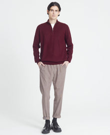 Cashmere Men's Half Zip