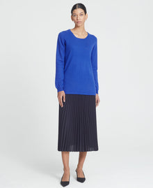 Cashmere Scoop Neck Tunic