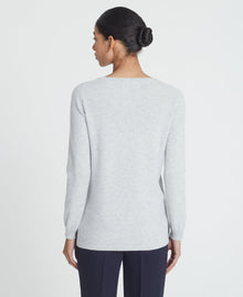 Cashmere Scoop Neck Tunic