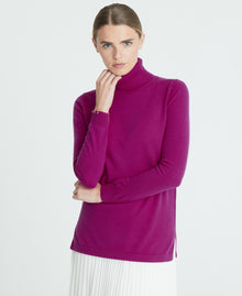 Cashmere Roll Neck Tunic