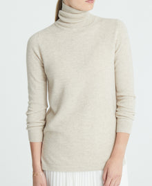 Cashmere Roll Neck Tunic