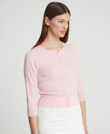 Cashmere Cropped Cardigan