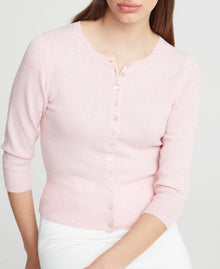 Cashmere Cropped Cardigan