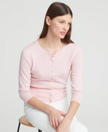 Cashmere Cropped Cardigan
