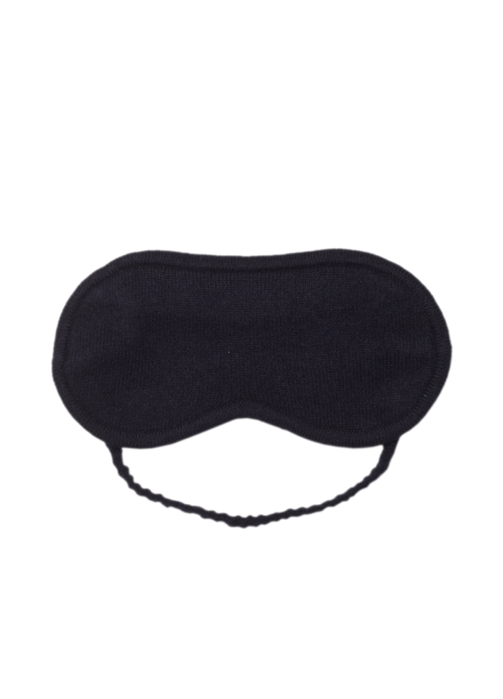 Denner cashmere Eye Mask in Navy