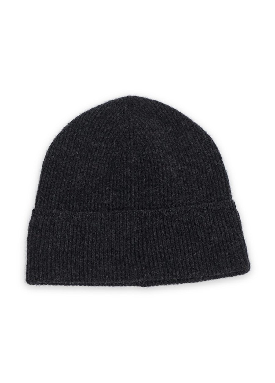 Cashmere Essential Rib Beanie