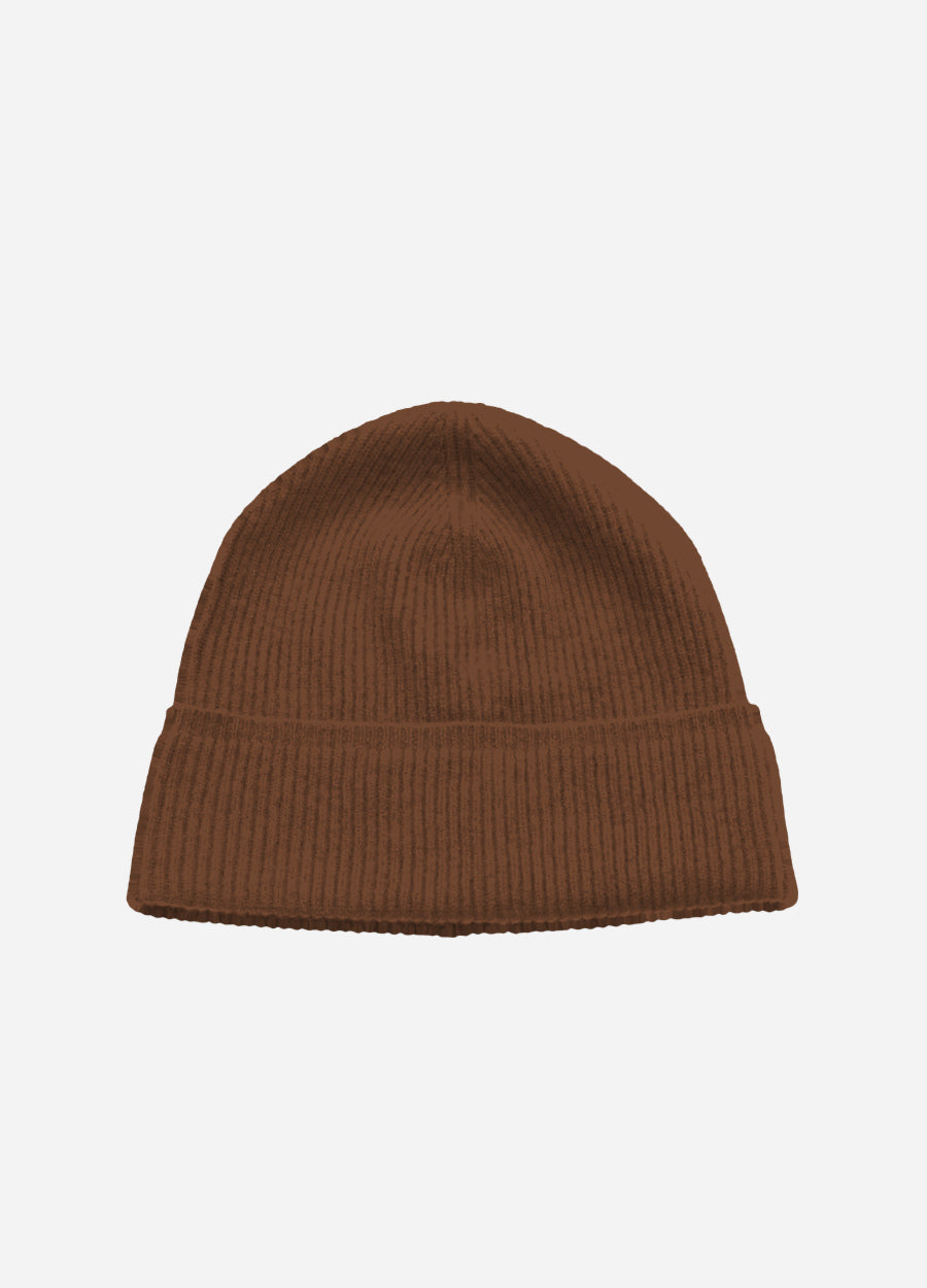 Cashmere Essential Rib Beanie
