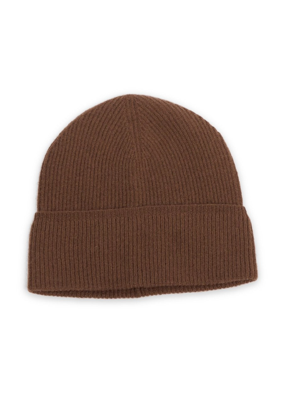 Cashmere Essential Rib Beanie