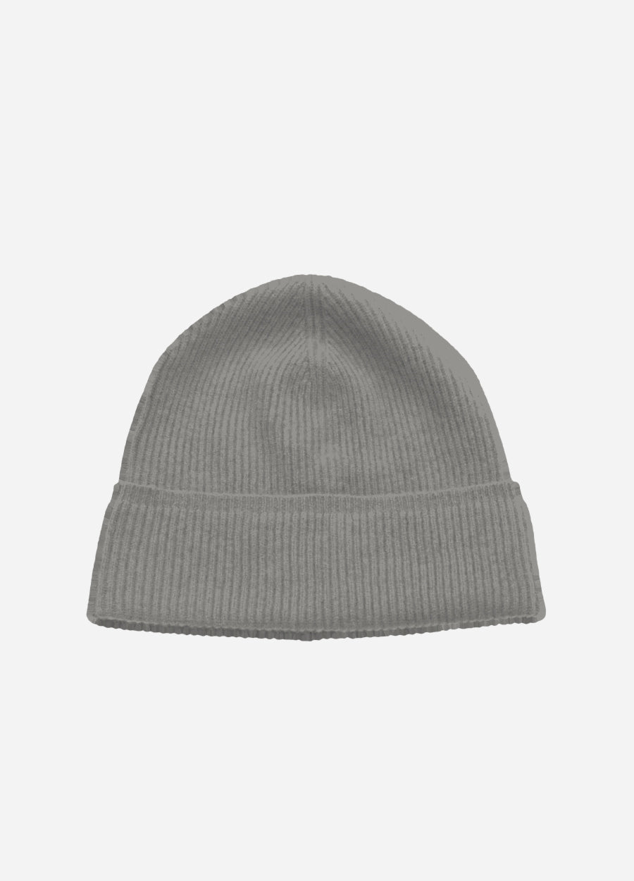Cashmere Essential Rib Beanie