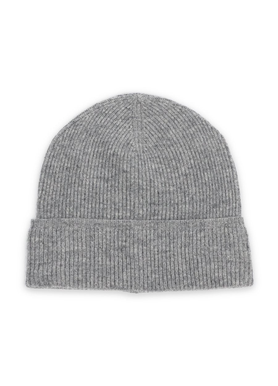 Cashmere Essential Rib Beanie