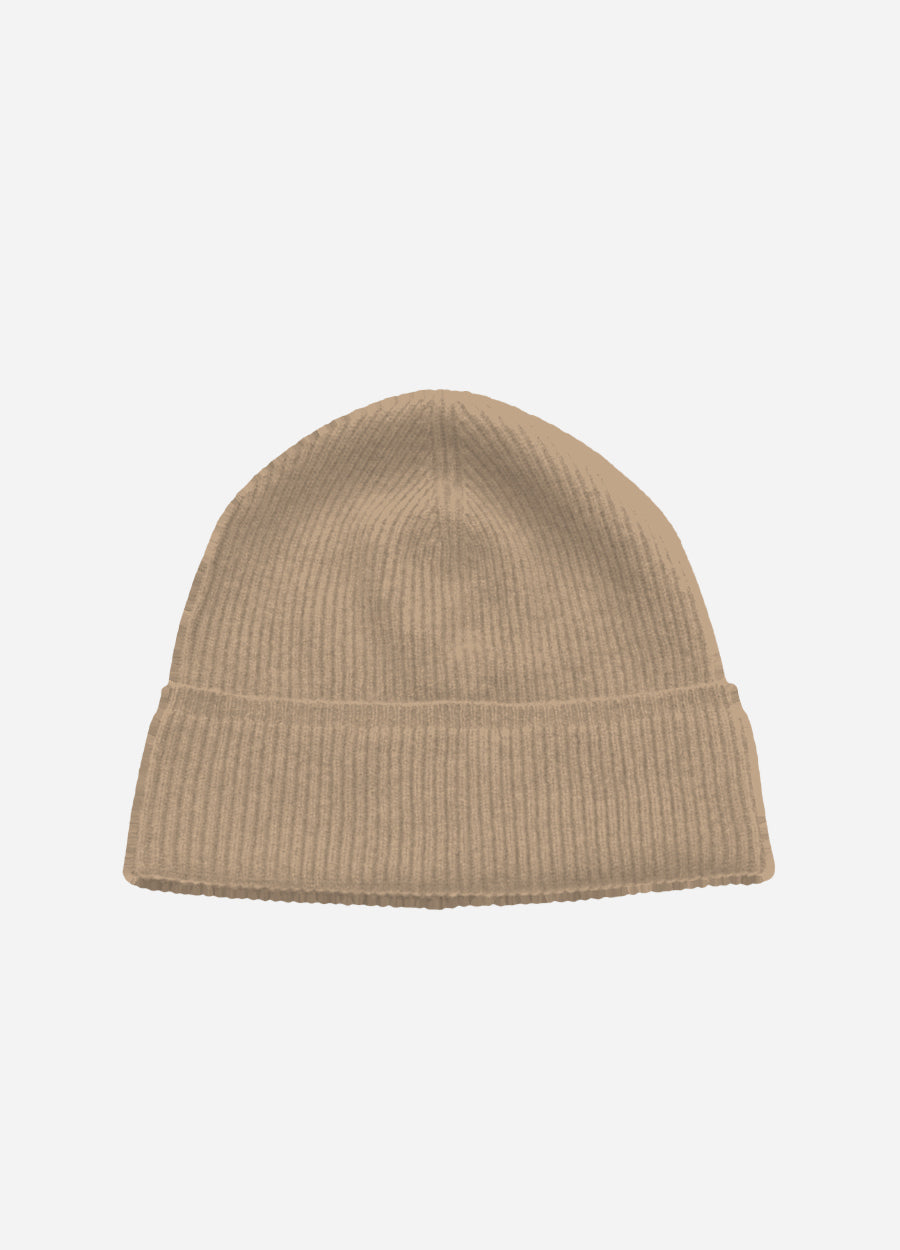 Cashmere Essential Rib Beanie