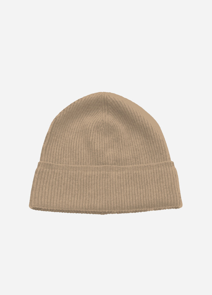 Cashmere Essential Rib Beanie