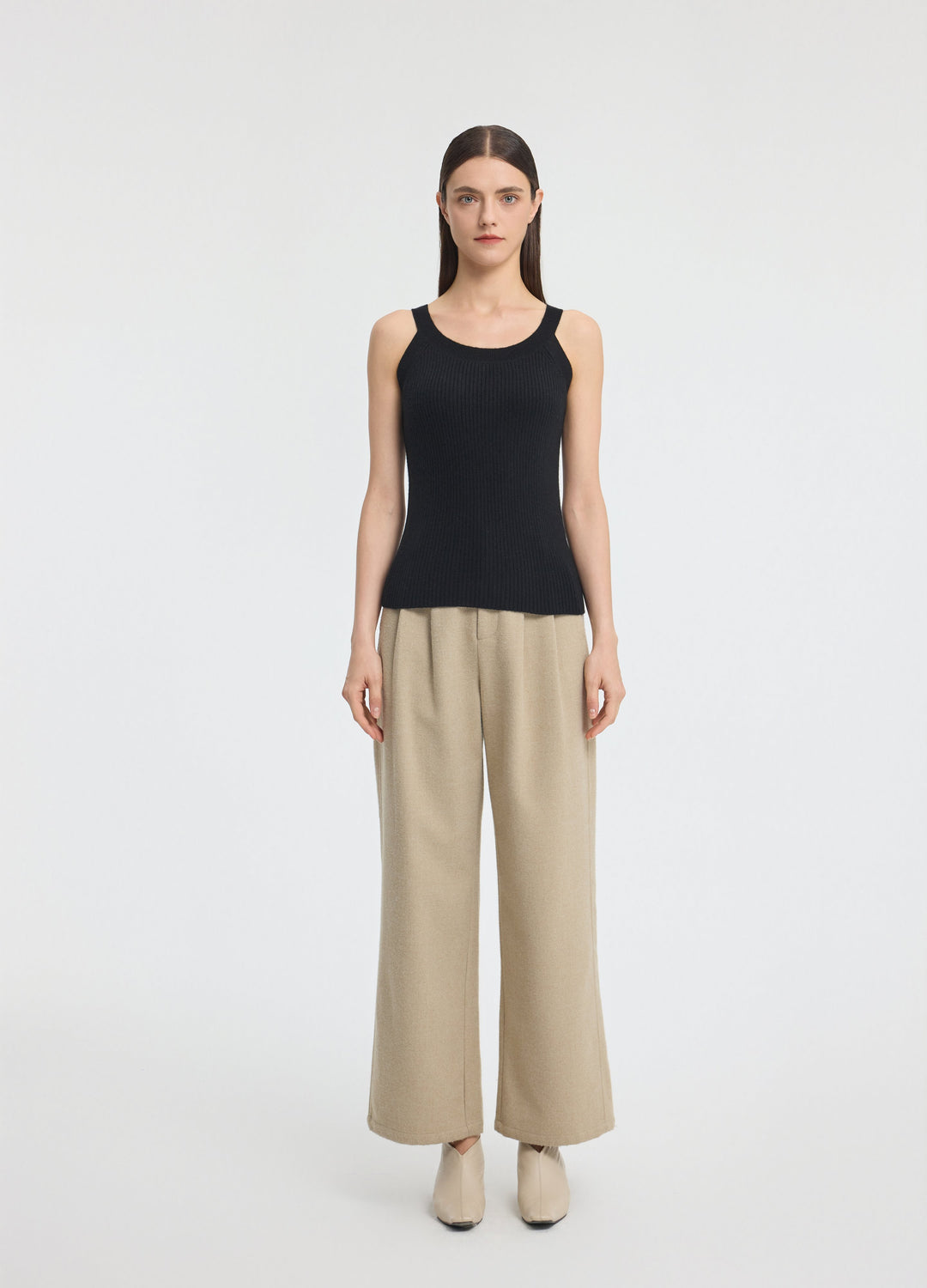 Cashmere Fine-Knit Camisole