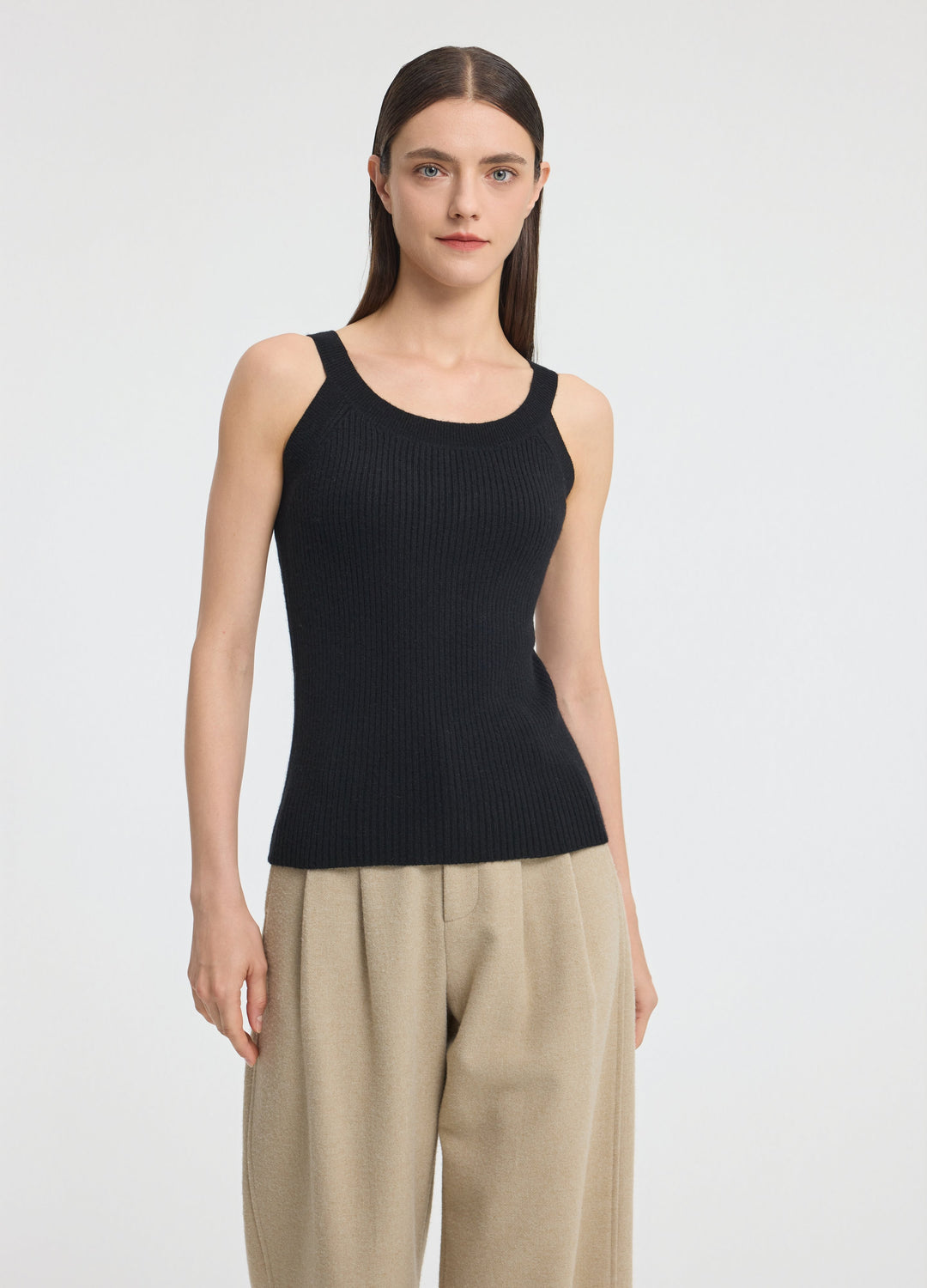 Cashmere Fine-Knit Camisole